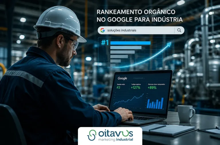Rankeamento orgânico no Google para indústria metalúrgica